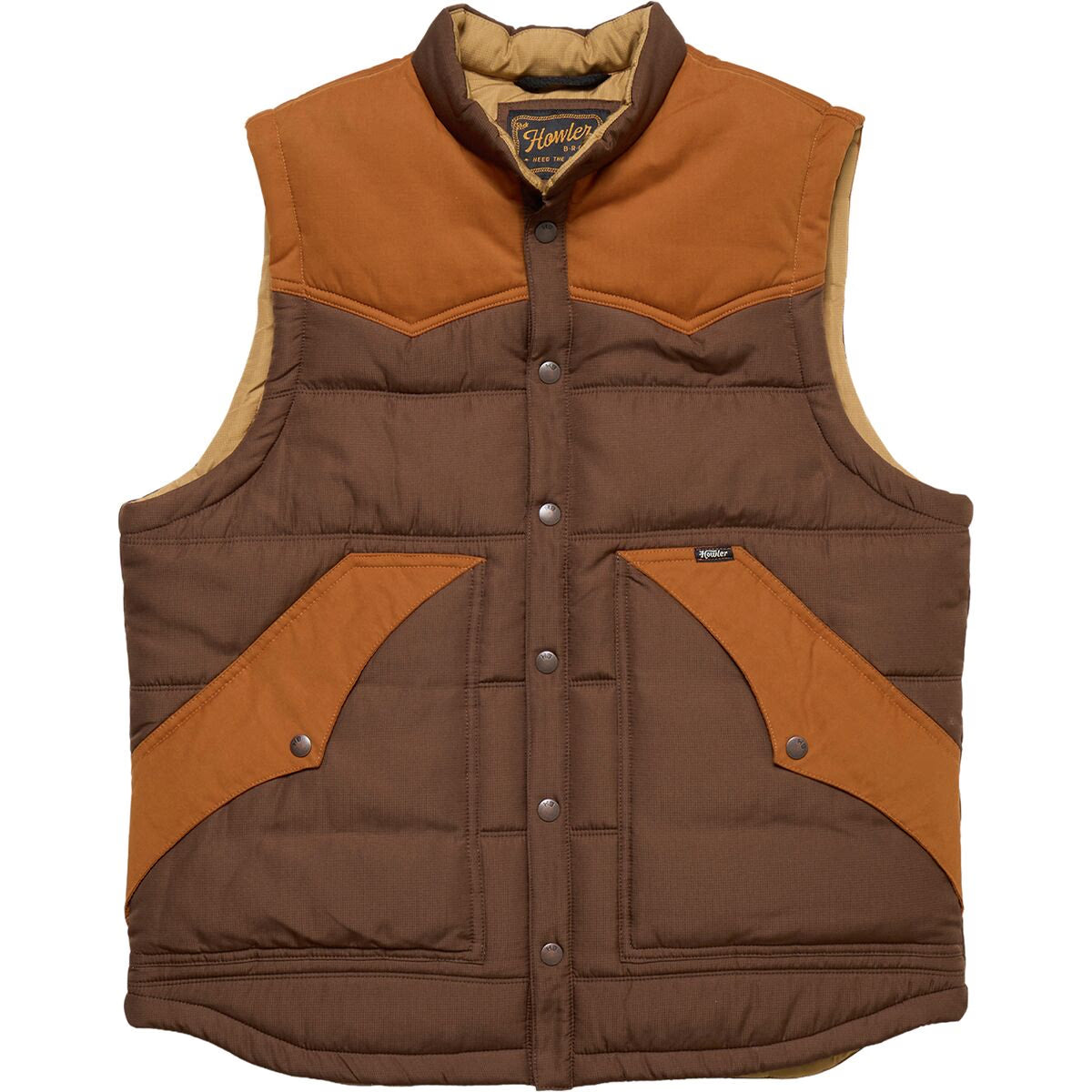Rounder Vest - Mahogany/Rust