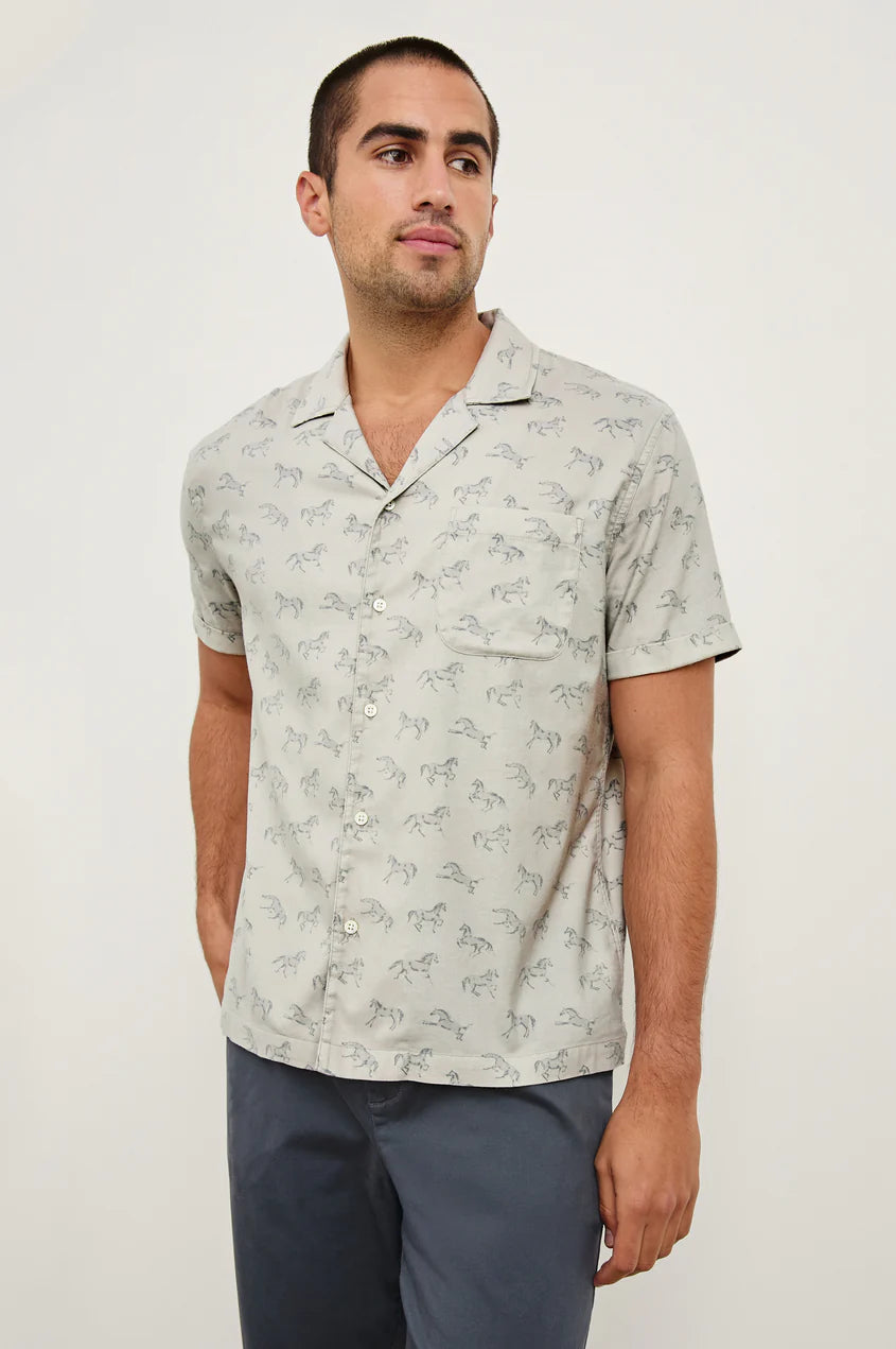 Moreno Shirt - Stallion Parchment Indigo