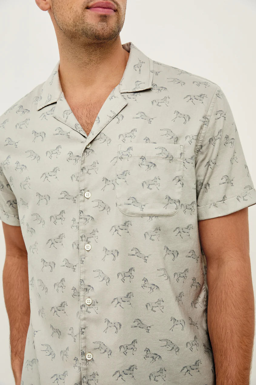 Moreno Shirt - Stallion Parchment Indigo