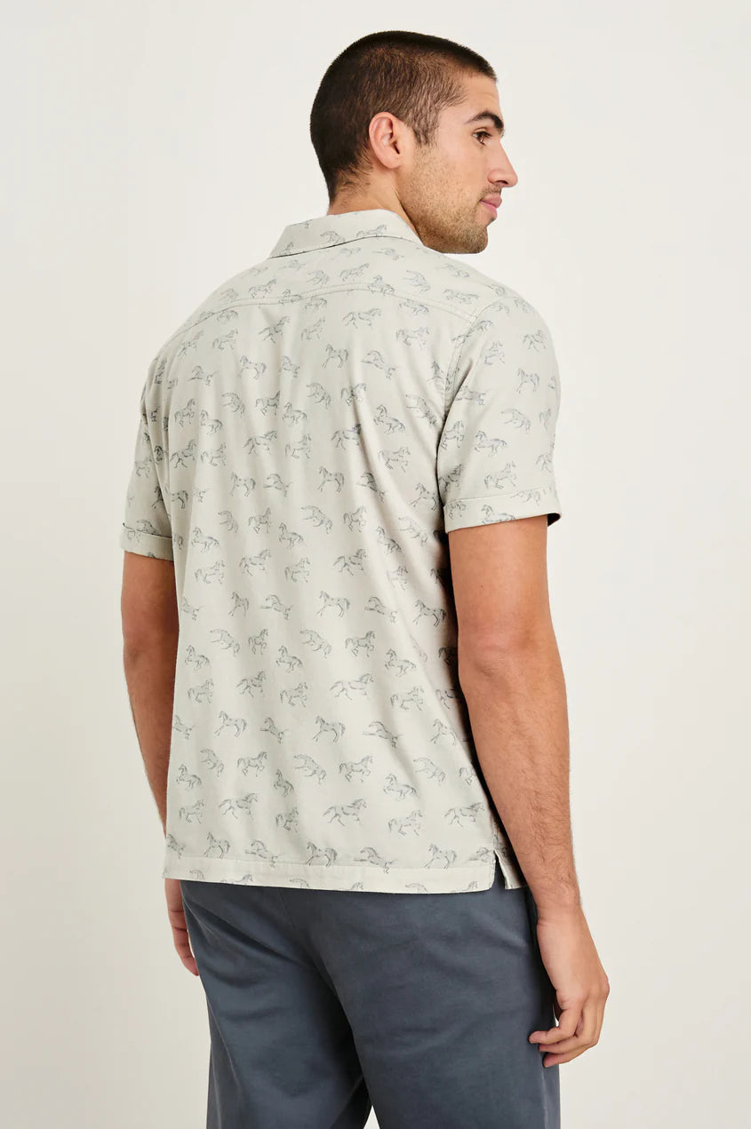 Moreno Shirt - Stallion Parchment Indigo
