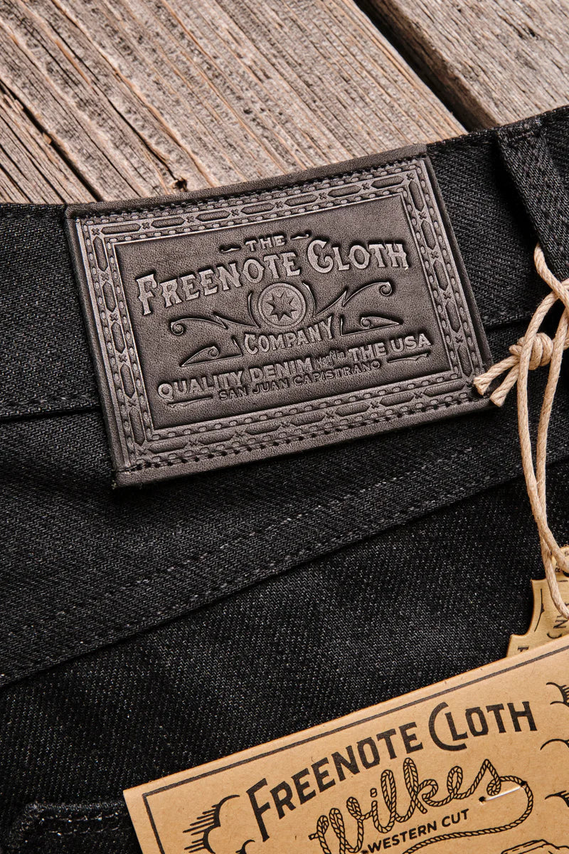 Wilkes Western raw 14.25 Ounce Black Grey