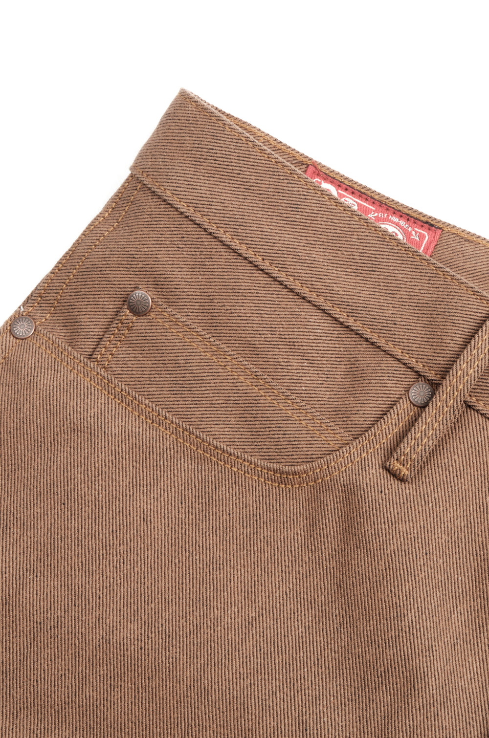 RIOS 15 OUNCE BROWN DENIM