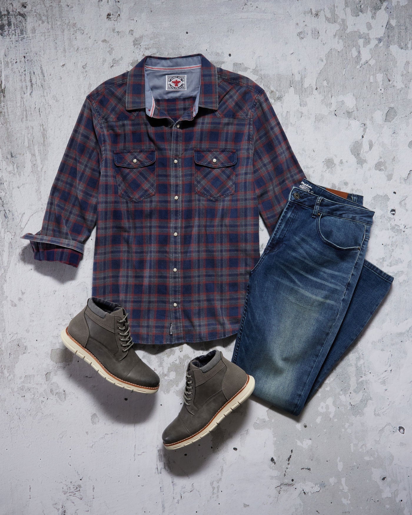 MAYBROOK VINTAGE WASHED WESTERN SHIRT