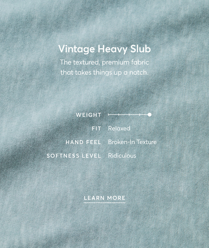 Vintage Heavy Slub Button Down - Light Grey