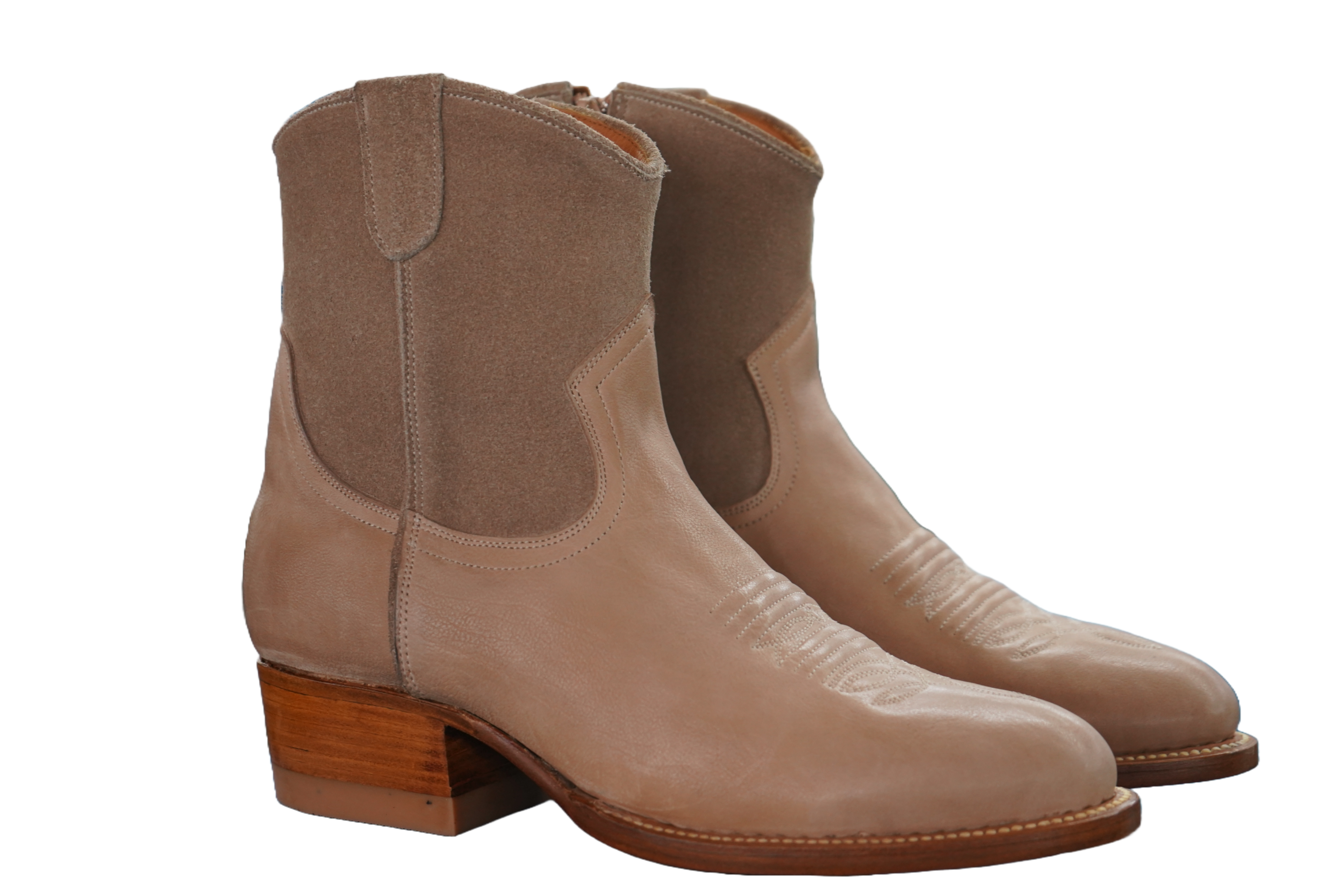 Ava Boots - Bone C+P