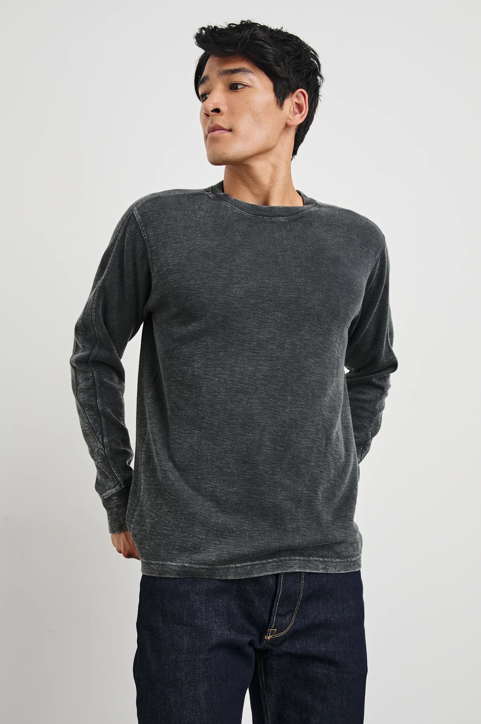 Rheese Thermal - Washed Black