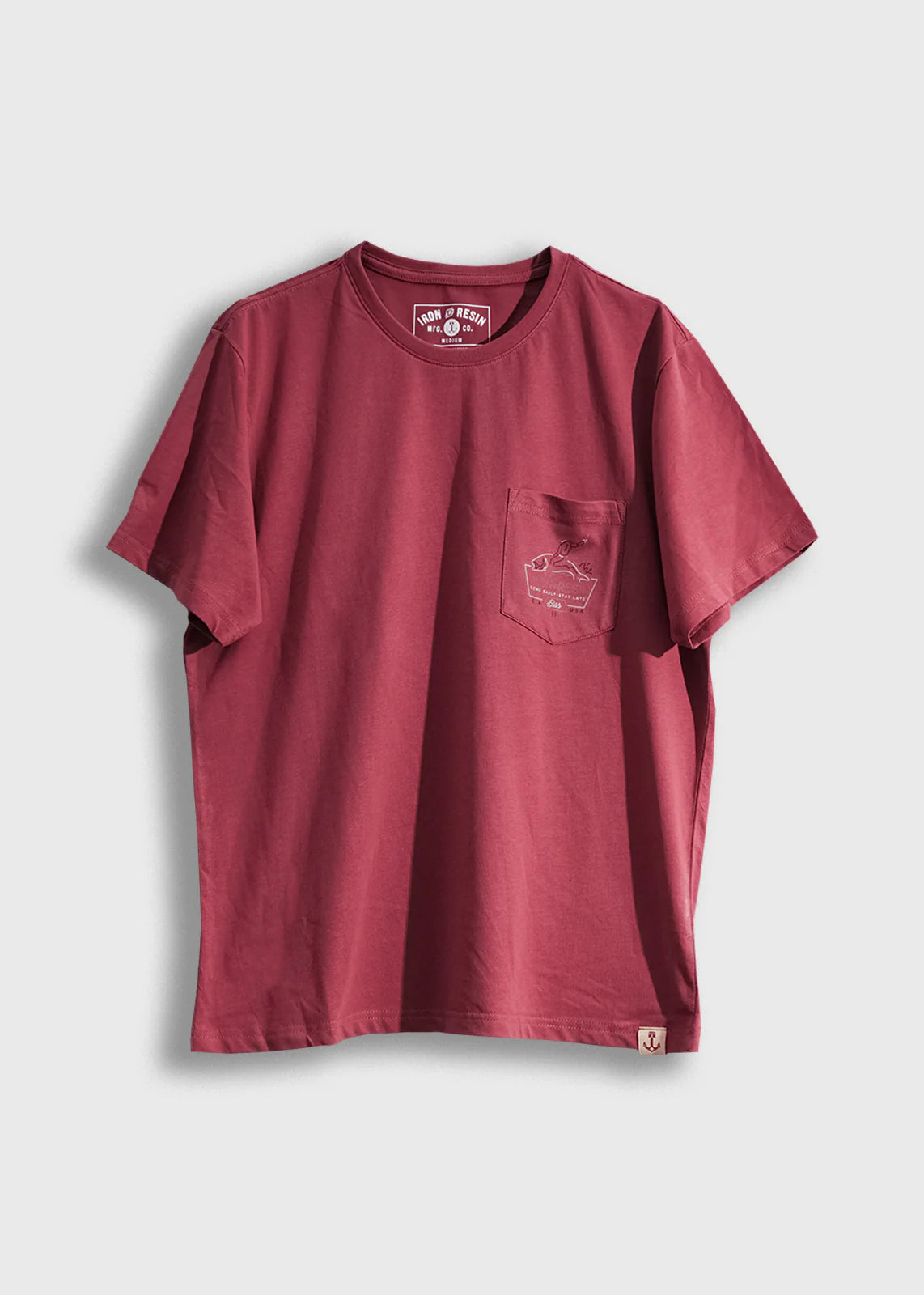 Rodeo Pocket Tee - Marsala