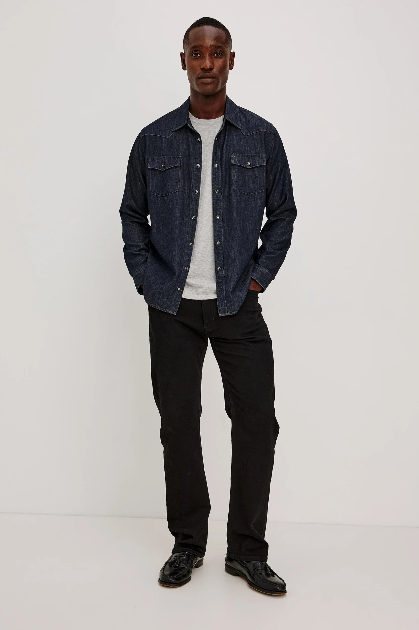 Roy Shirt - Twilight Wash