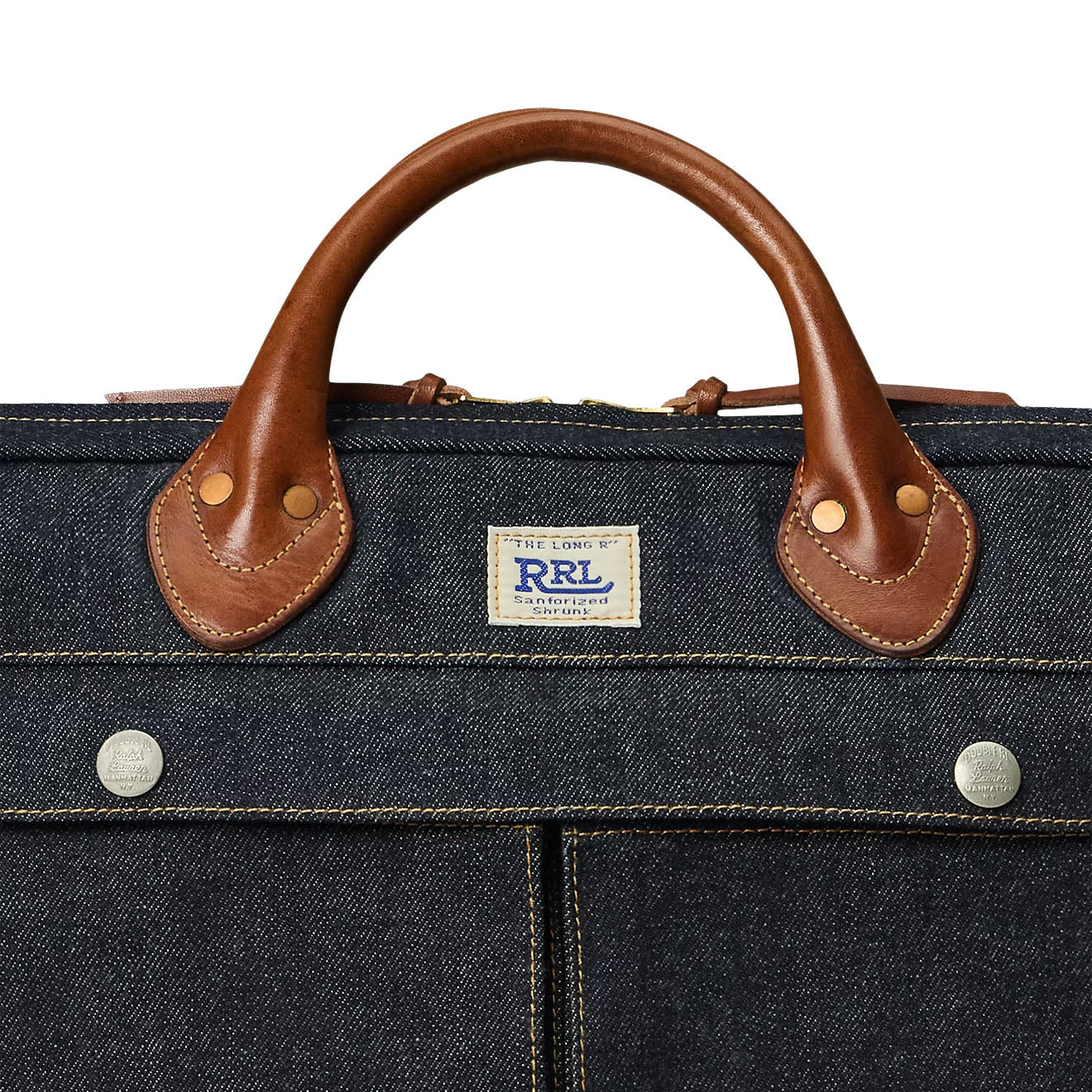 RRL Hand-Tooled Leather Briefcase (Copy)