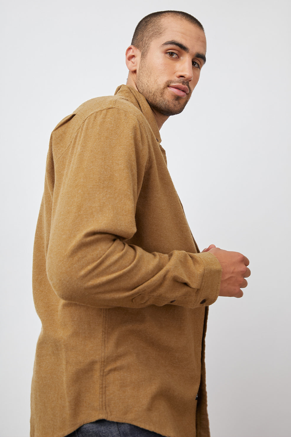 RUNSON SHIRT - GOLDEN ROD