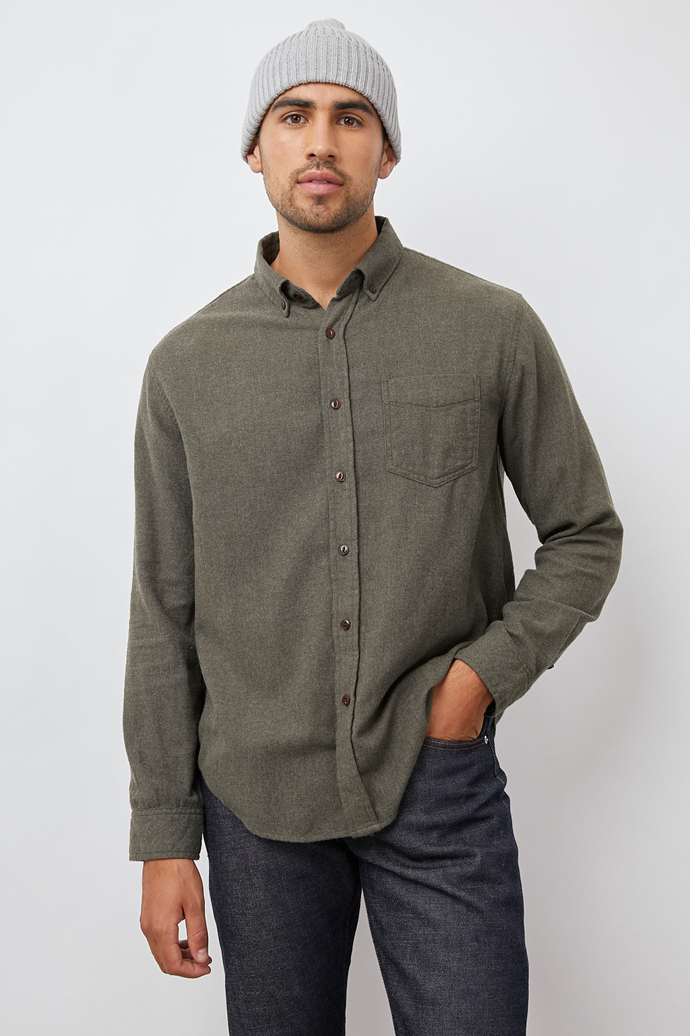 Runson Shirt - Hunter Green