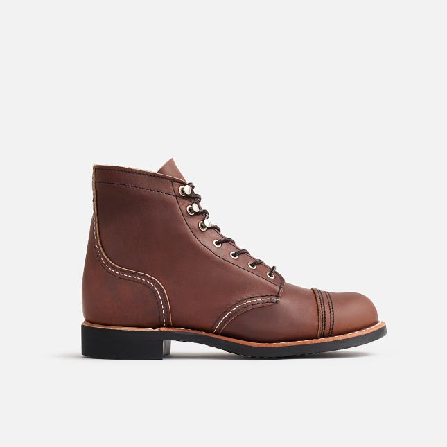 Red Wing Heritage Women's 3365 Iron Ranger Boot - 10 - Amber Harness