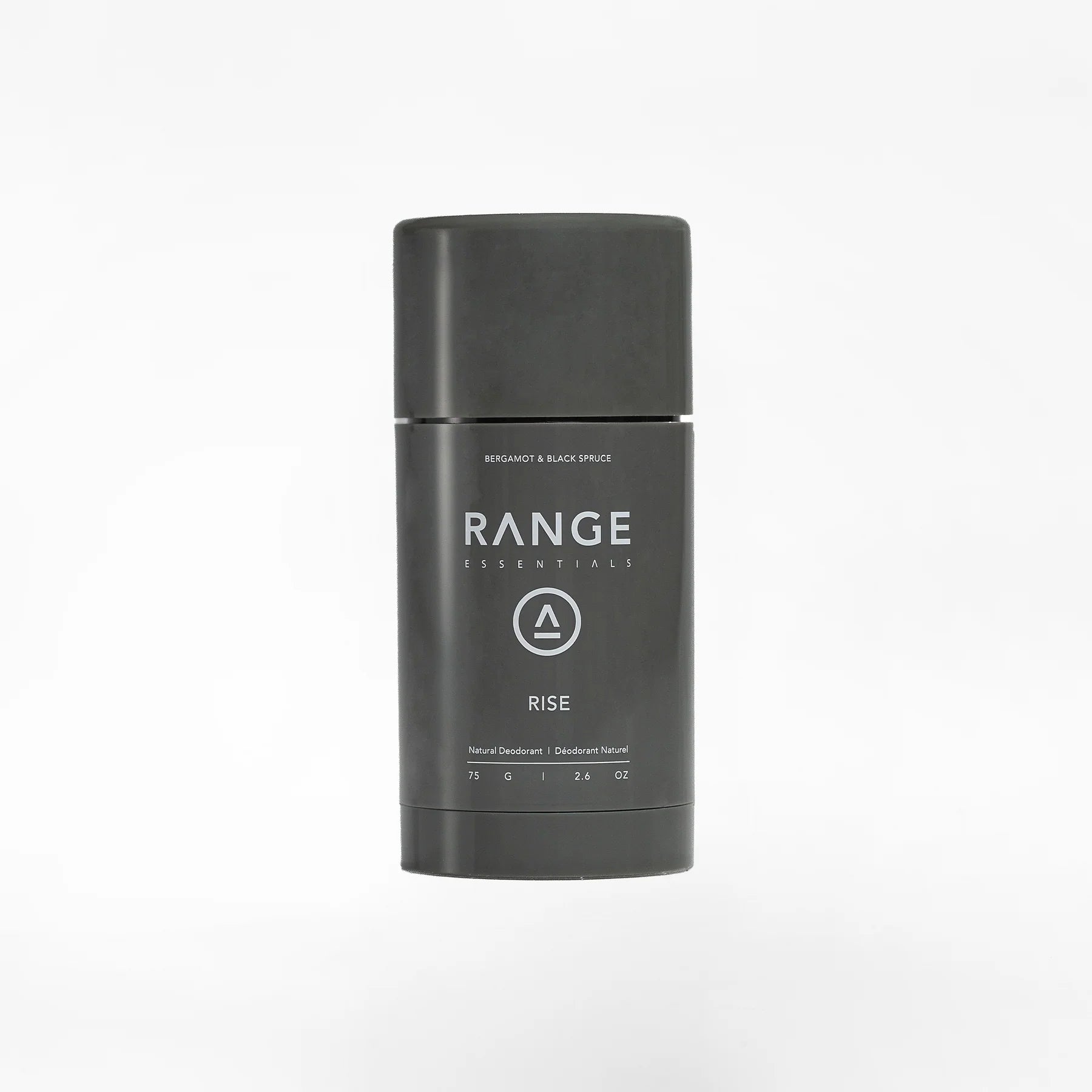 Range Essentials 75 G Deodorant RISE: Bergamot & Black Spruce