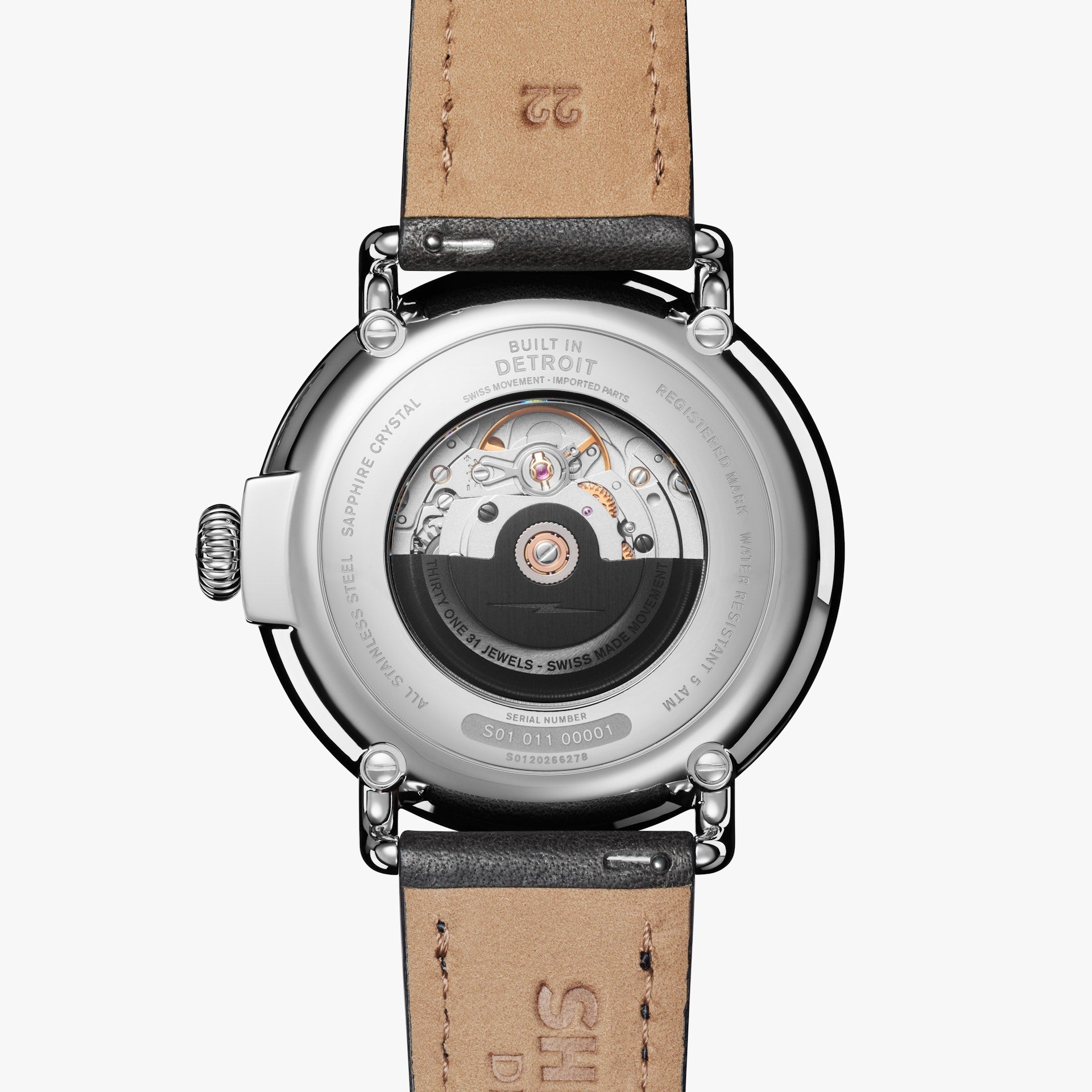 THE RUNWELL AUTOMATIC 45MM - BLACK