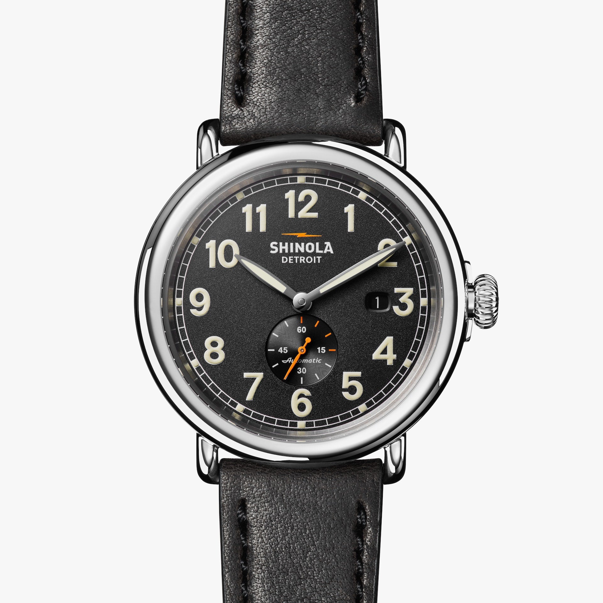 THE RUNWELL AUTOMATIC 45MM - BLACK