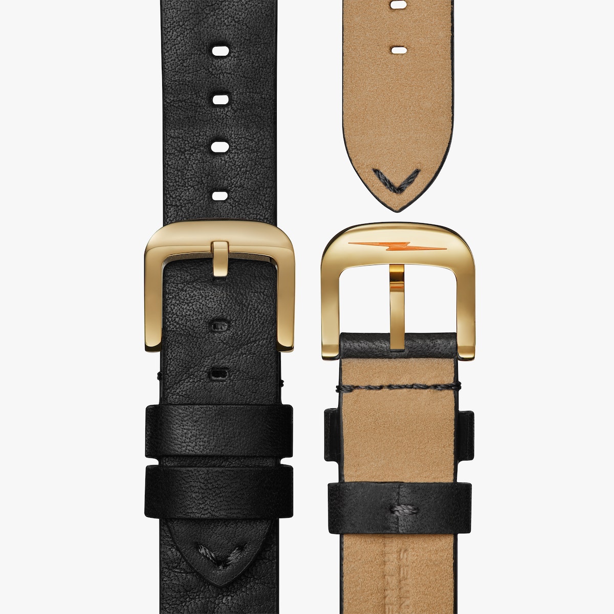 THE MECHANIC 39MM - Black and Gold