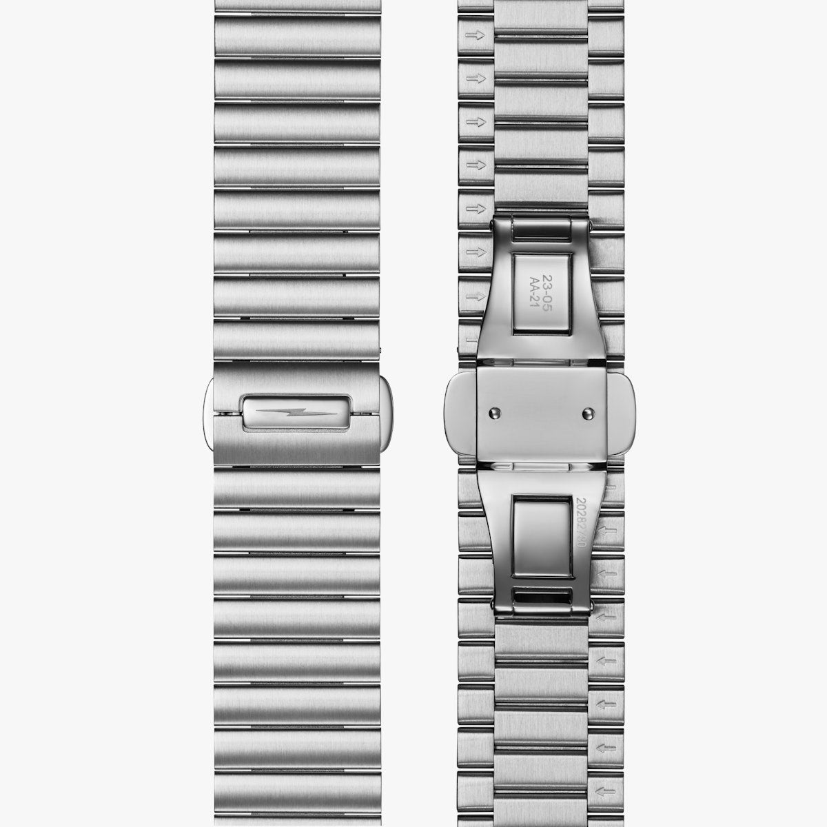 THE MECHANIC 39MM - Silver Bracelet