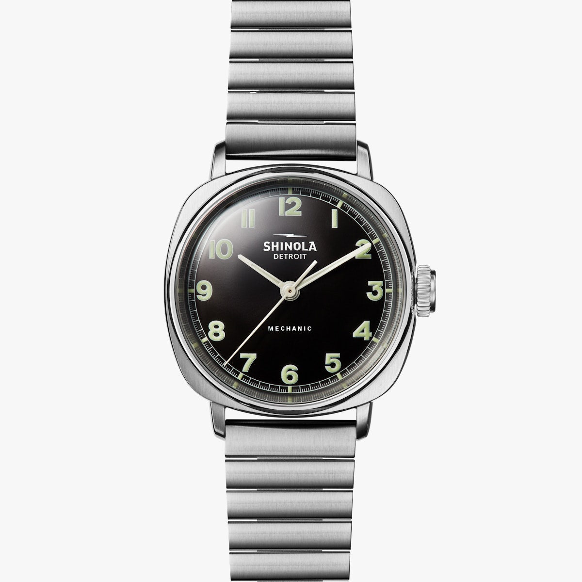 THE MECHANIC 39MM - Silver Bracelet