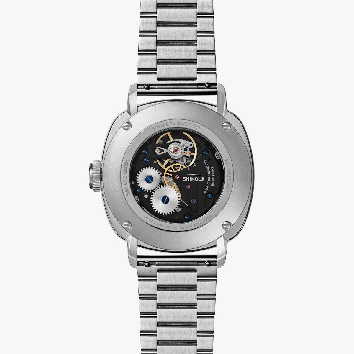THE MECHANIC 39MM - Silver Bracelet