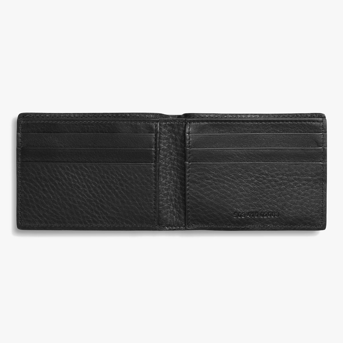SLIM BIFOLD WALLET - NATURAL GRAIN LEATHER