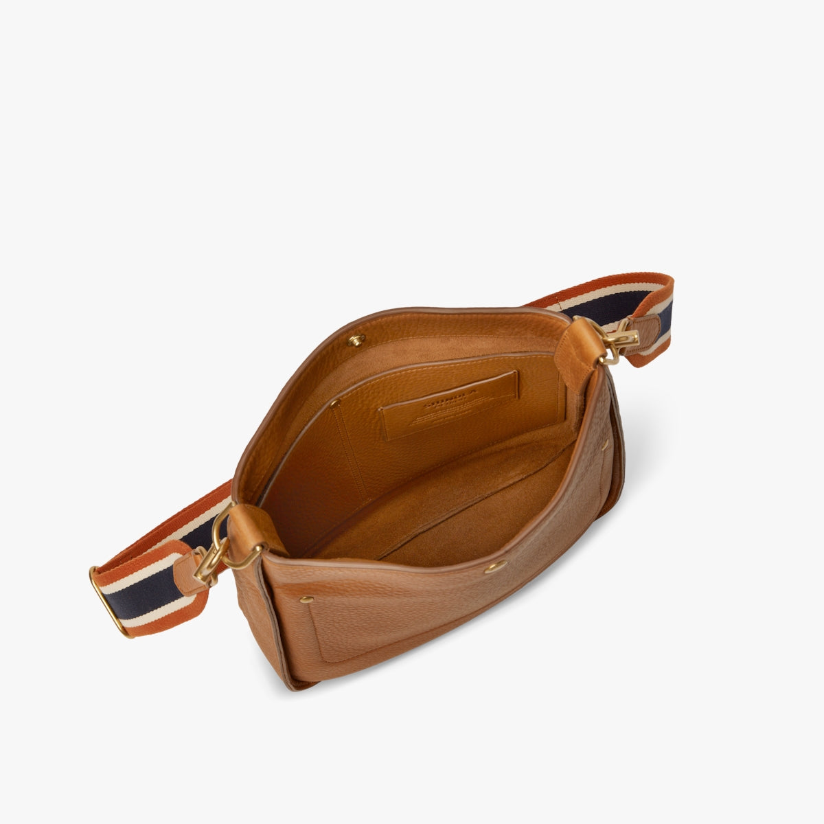 The Pocket Crossbody - Natural Leather