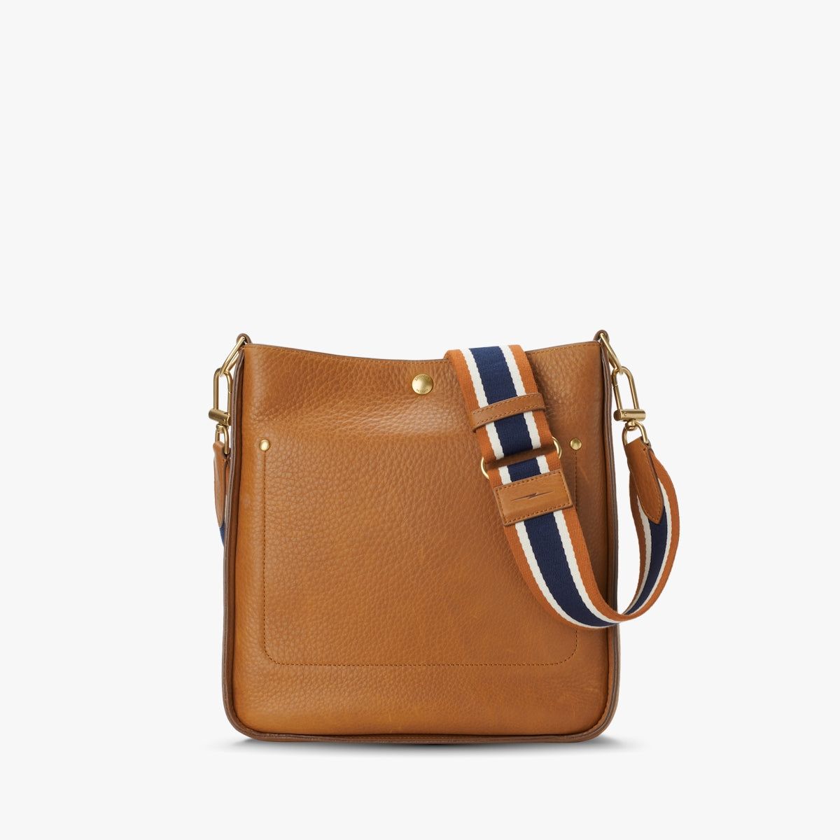 The Pocket Crossbody - Natural Leather