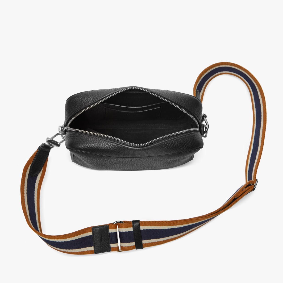 Shinola Camera Bag - Natural Leather - Black