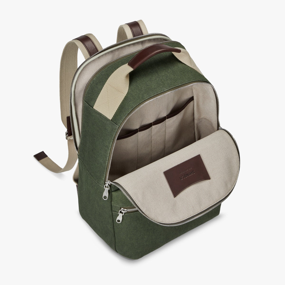 Canvas Runwell Backpack - Olive