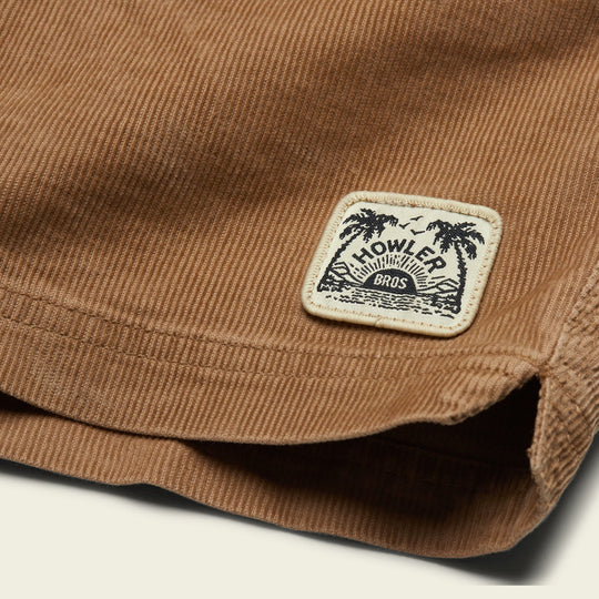Pressure Drop Cord Shorts - Pharoah Tan