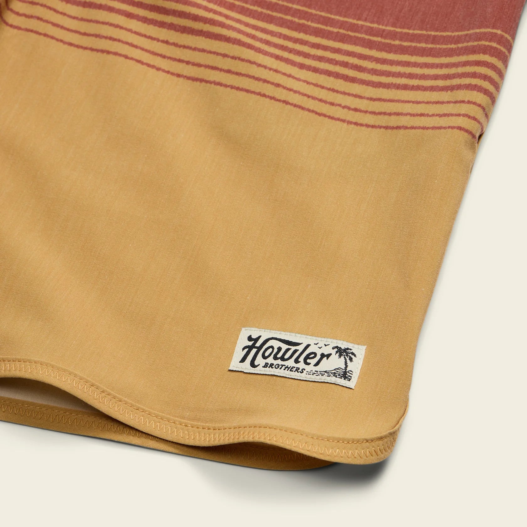 Bruja Boardshorts 18.5" - Meridians : Old Gold