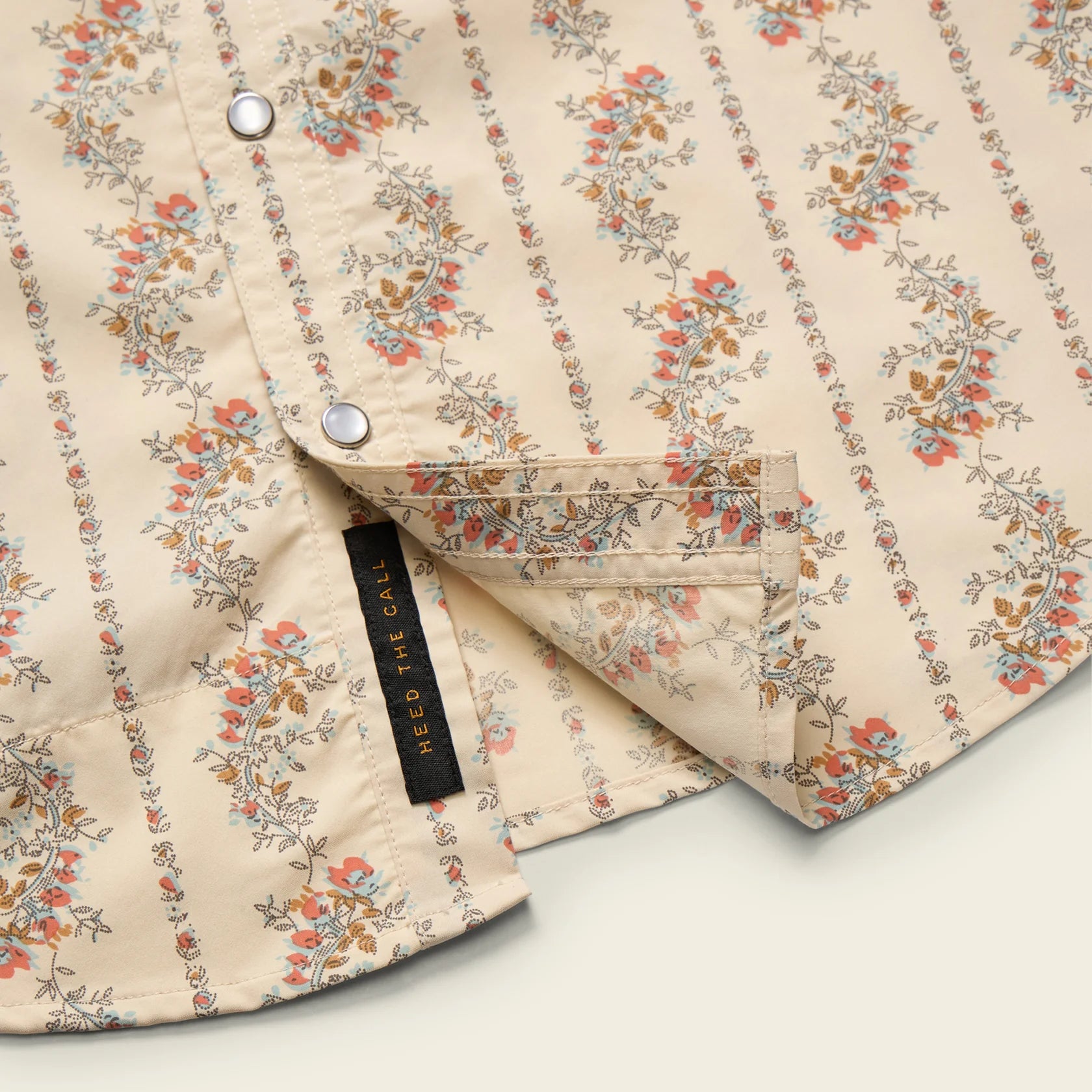 Open Country Tech Shirt - Grampa's Curtains : Natural