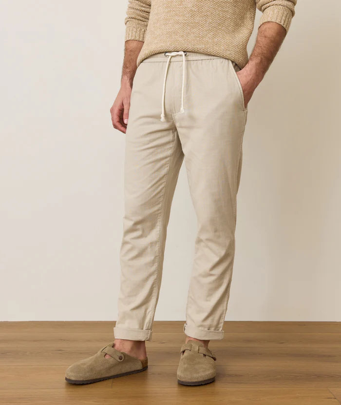 Saturday Stretch Beach Pant - Fog