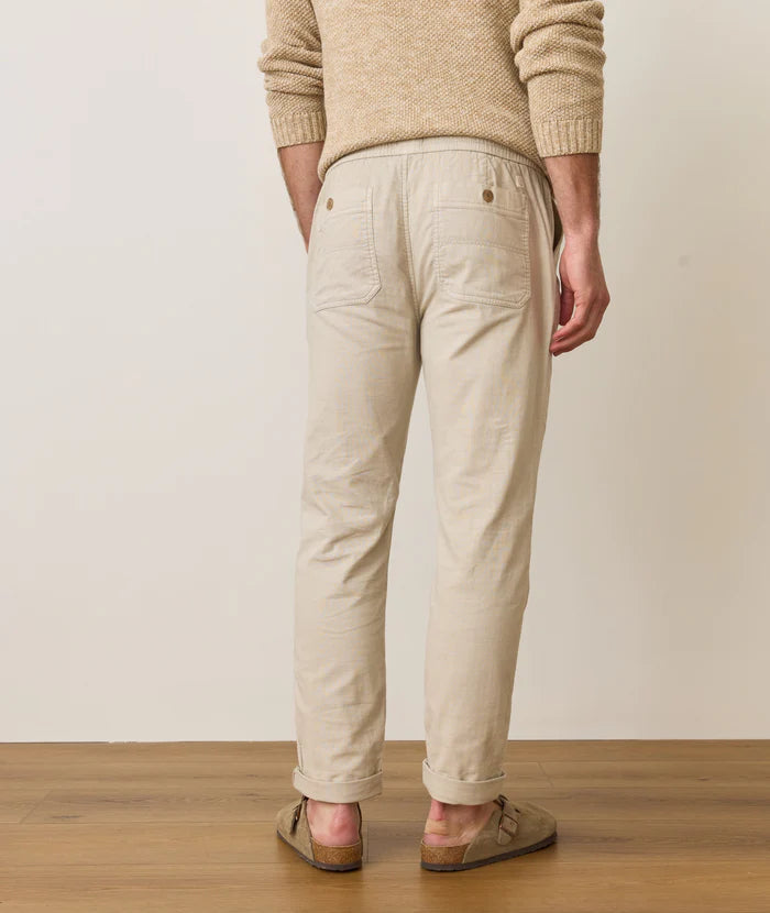 Saturday Stretch Beach Pant - Fog
