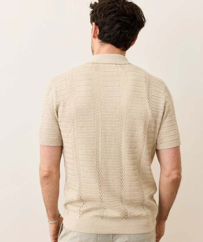 Jaden Sweater Resort Shirt - Driftwood
