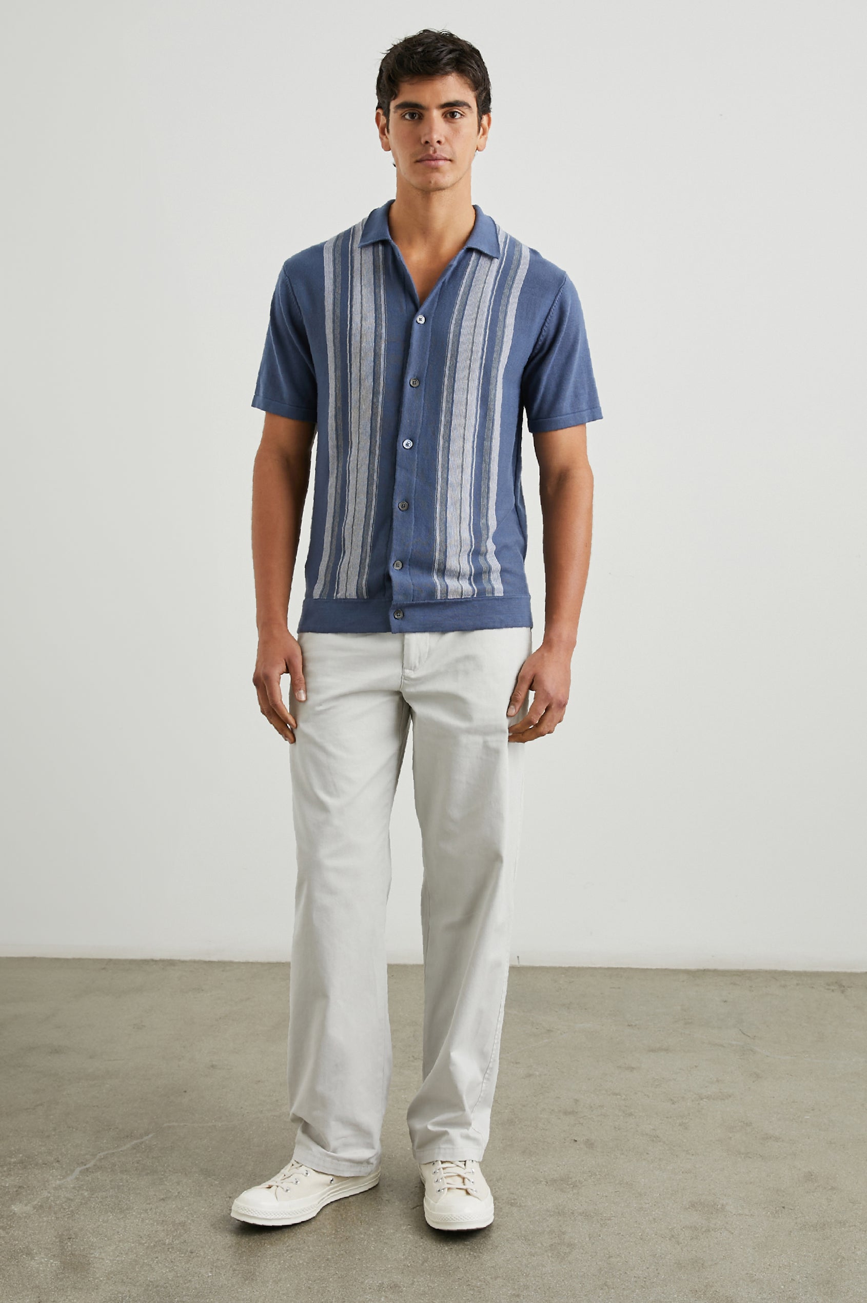 Silas Shirt Marrakesh Blue Multi