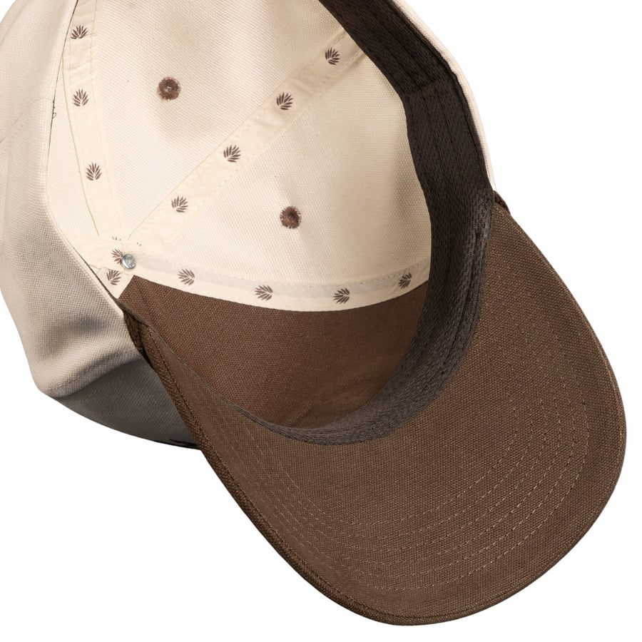 Cowboy Country Club Hat - Brown/Cream
