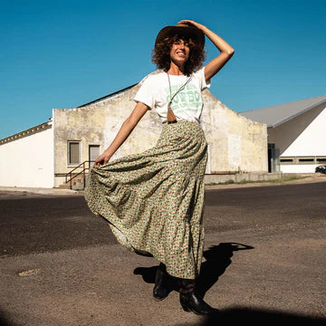 Juliette Skirt - Desert Rose Cream