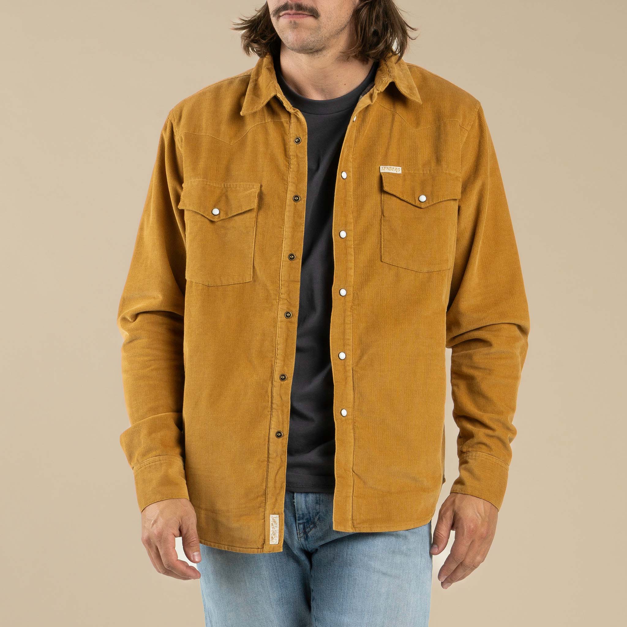 Desperado Shacket - Old Gold