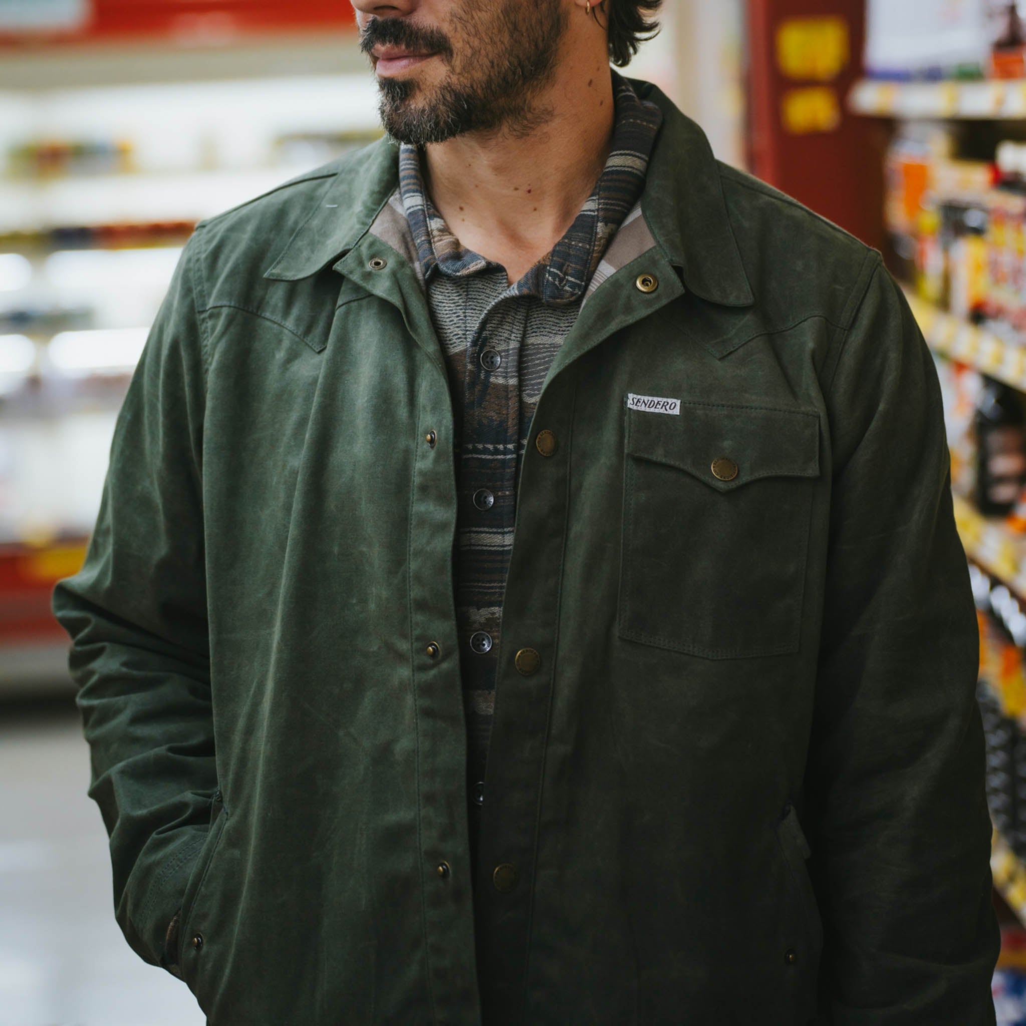 Rancho Waxed Jacket - Badlands Sage