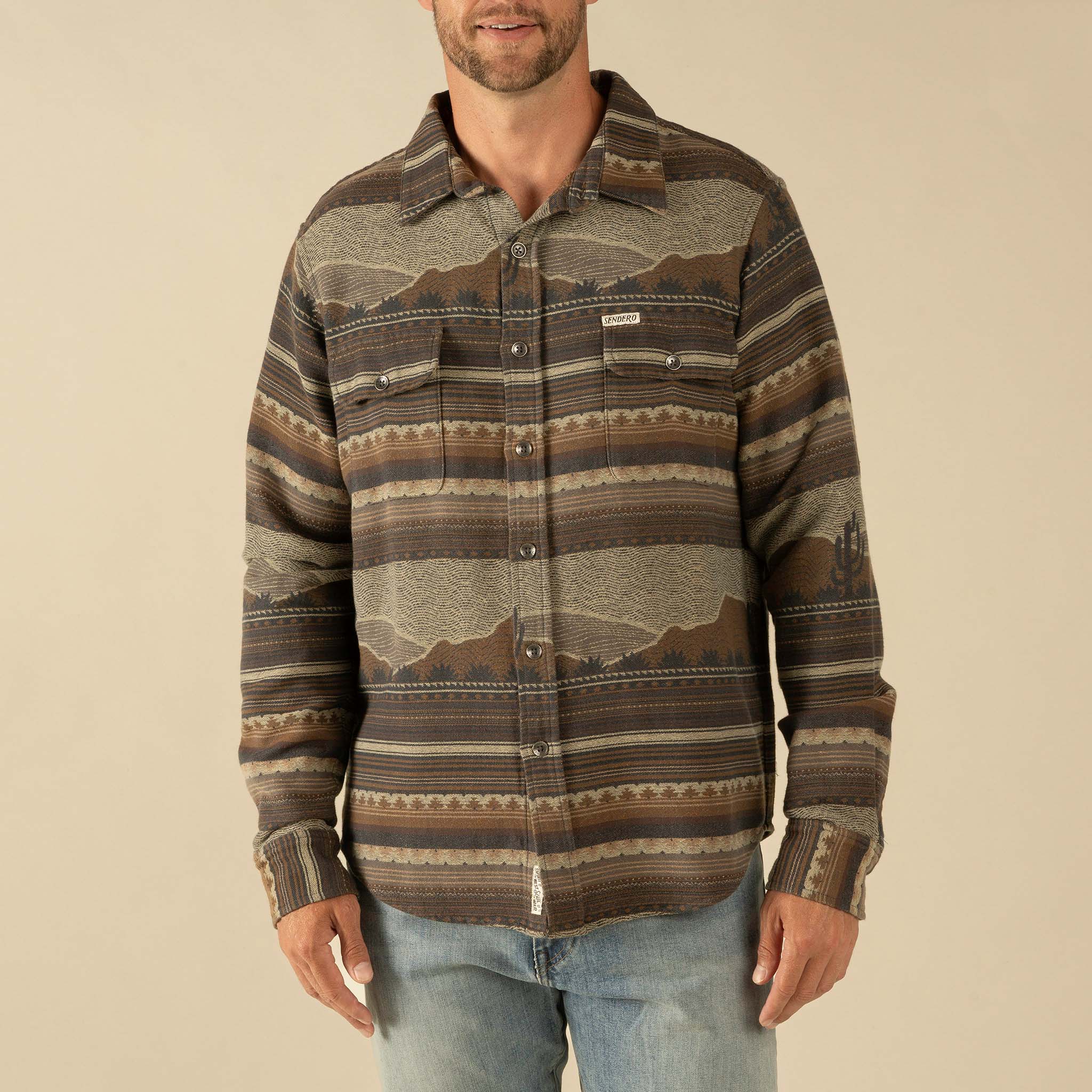 Boquillas Long Sleeve Shirt - Brown