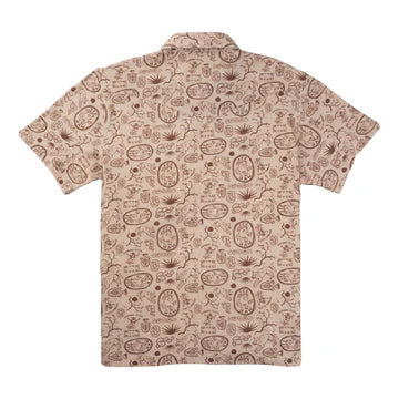 Cantina Pique Polo - Hee Haw Tan