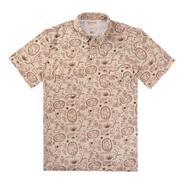 Cantina Pique Polo - Hee Haw Tan