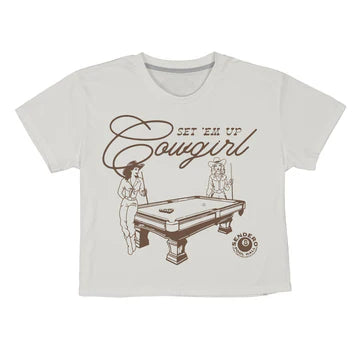 Set 'Em Up Boxy Tee - Vintage White