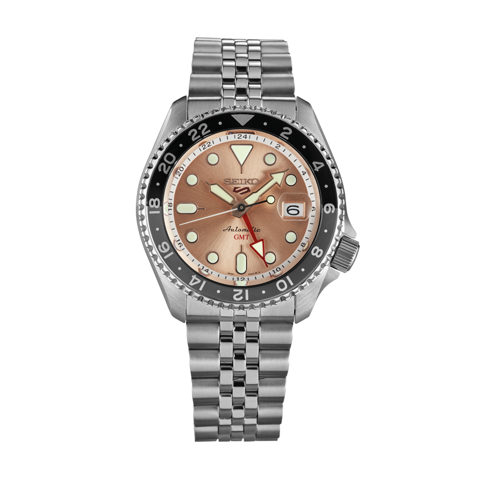 Seiko 5 Sports GMT-Salmon