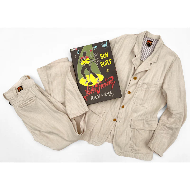 CONTINENTAL SPORTCOAT - IVORY HBT