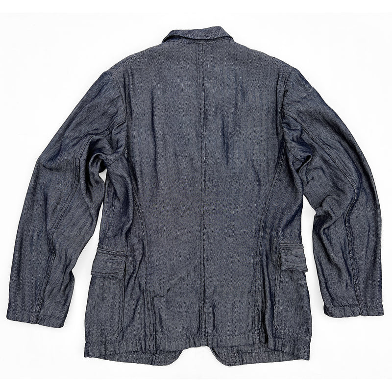 CONTINENTAL SPORTCOAT - INDIGO HBT