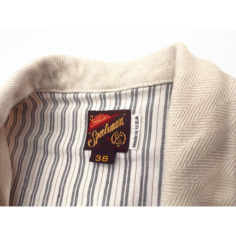 CONTINENTAL SPORTCOAT - IVORY HBT