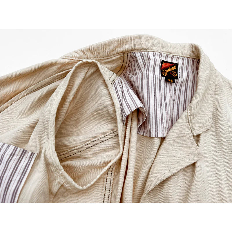 CONTINENTAL SPORTCOAT - IVORY HBT