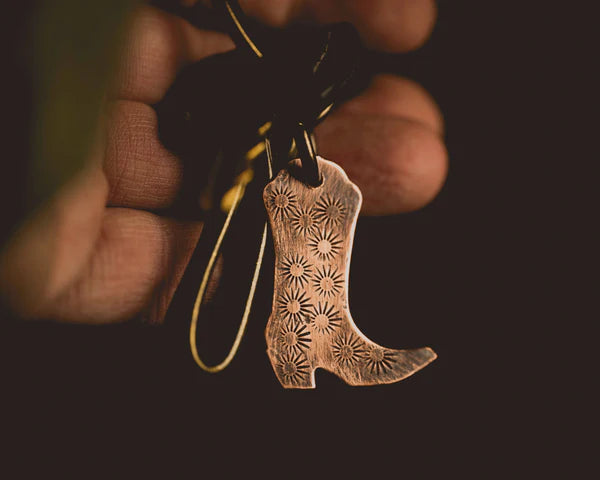 Western Key Rings - Boot