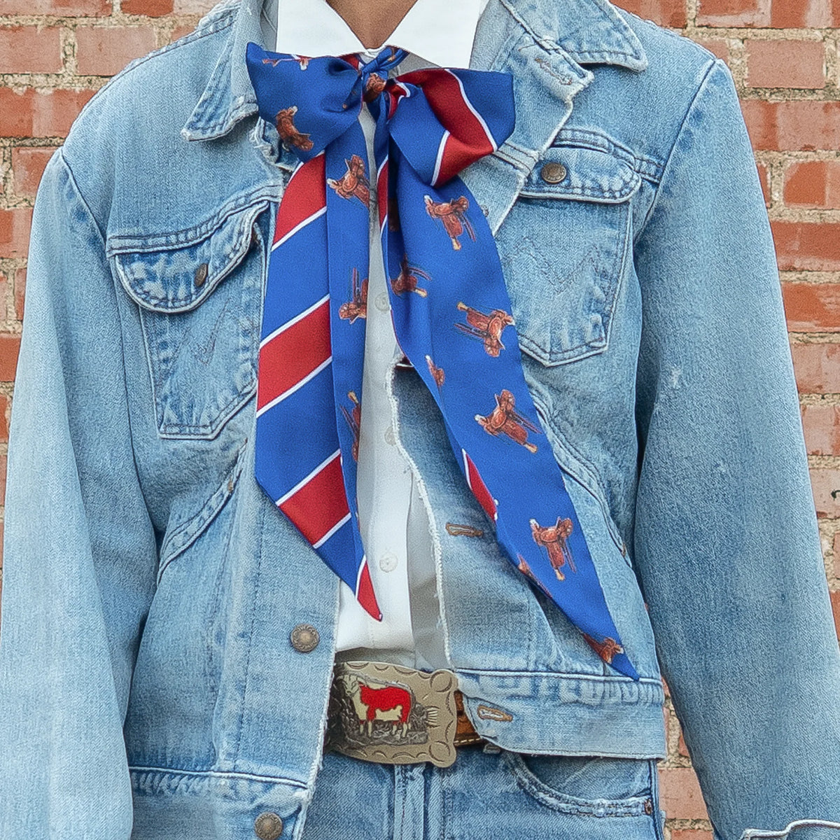 BOLI™ - Preppy Saddle - Red/Blue
